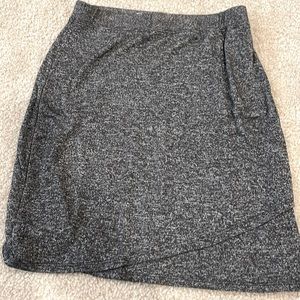 Abercrombie Small Cotton Charcoal Skirt.